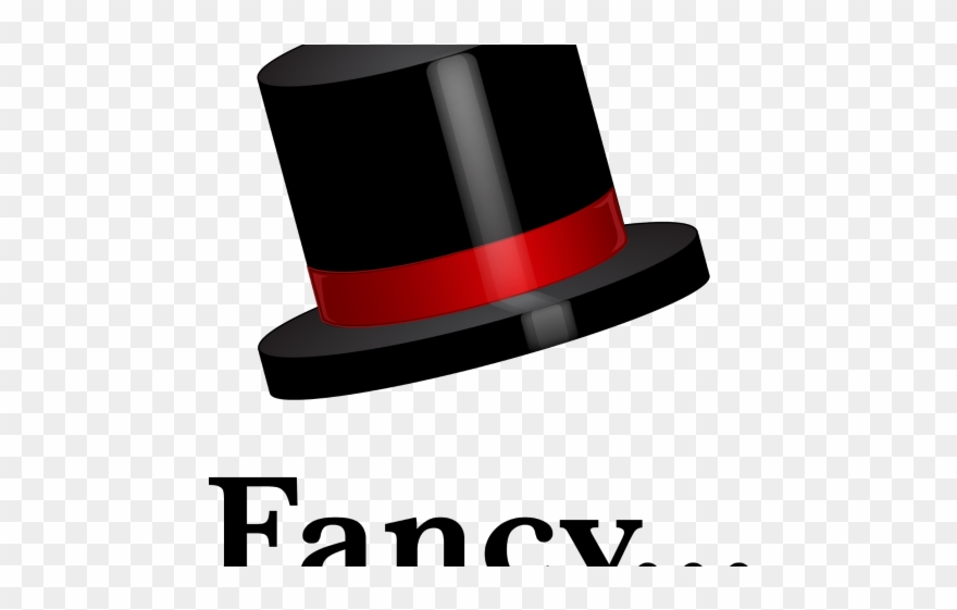 Top Hat Clipart Logo - Fancy Cartoon - Png Download