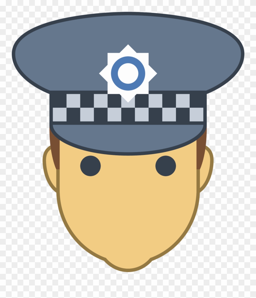 Uk Police Officer Icon - Police Clipart