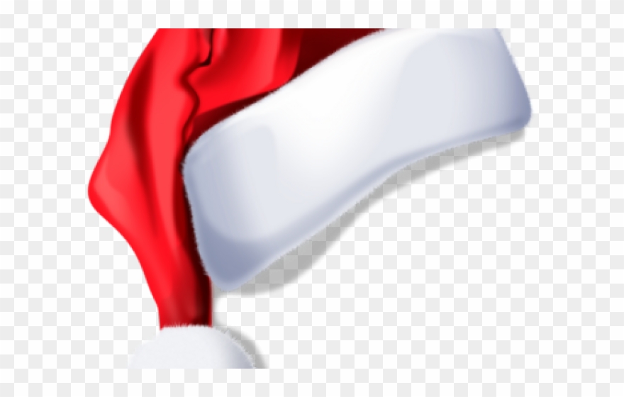 Santa Hat Clipart Clear Background - Christmas Hat Psd - Png Download