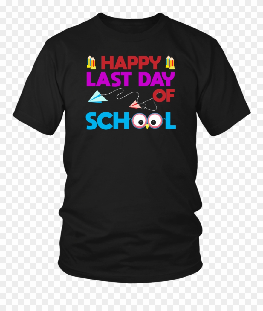 Happy Last Day Of School Graduation Gift T-shirt Students - Rumjacks T Shirt Clipart