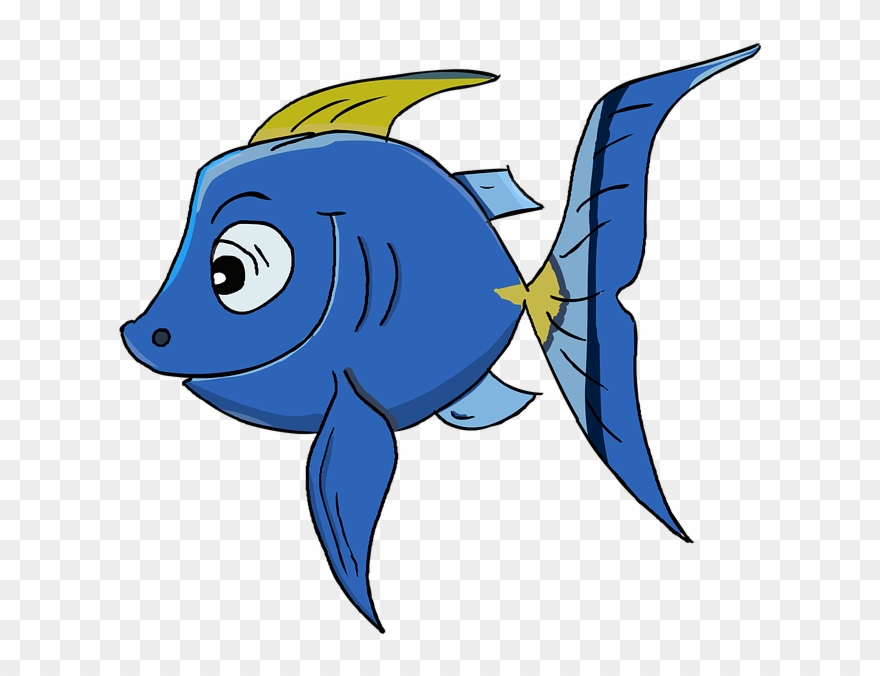 Tropical Fish Cartoons 12, Buy Clip Art - Pez Animado Png Transparent Png