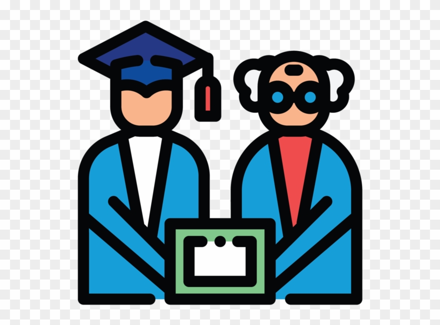 Icons Grad Einstein - Student Clipart