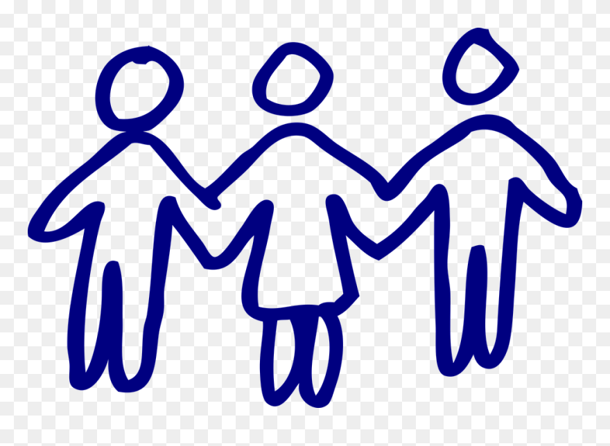 Medium Image - Clip Art Three People - Png Download
