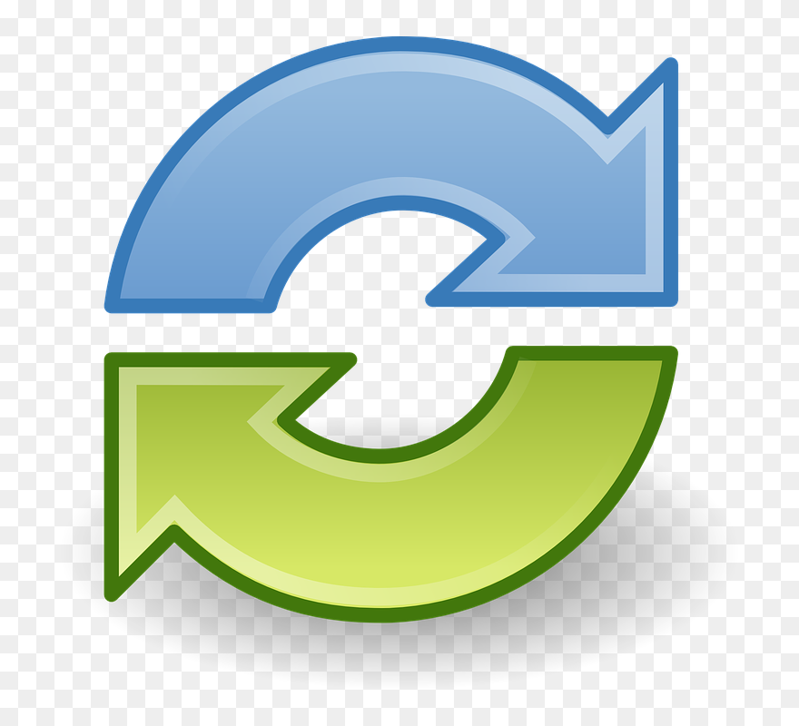 Synchronize-150123 - Freefilesync Icon Png Clipart