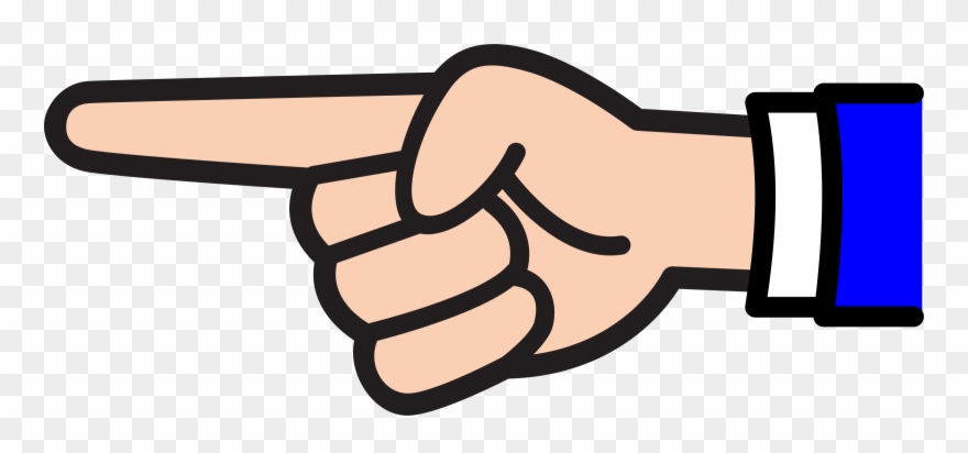 Finger Point Clip Art - Finger Point Clipart Png Transparent Png