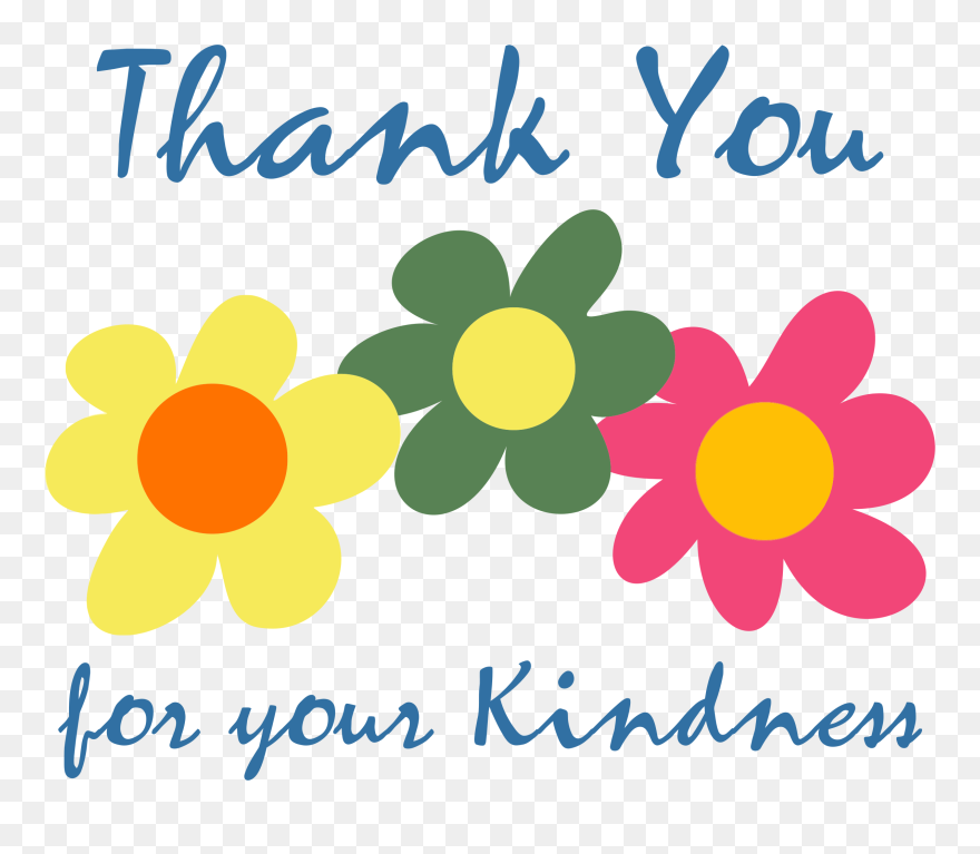Kindness Clipart Positive Attitude 5 Thank You Images - Thank You For Your Donation Clipart - Png Download