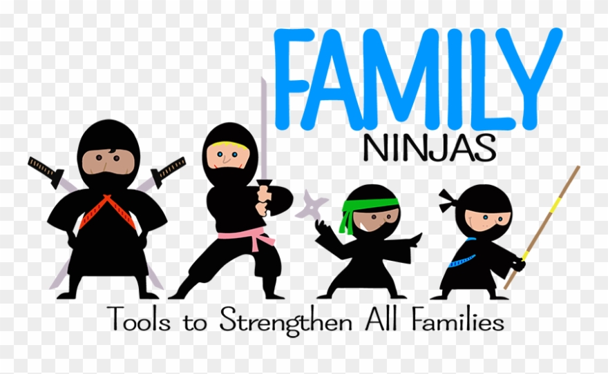 Family Ninjas - Ninja Family Clipart