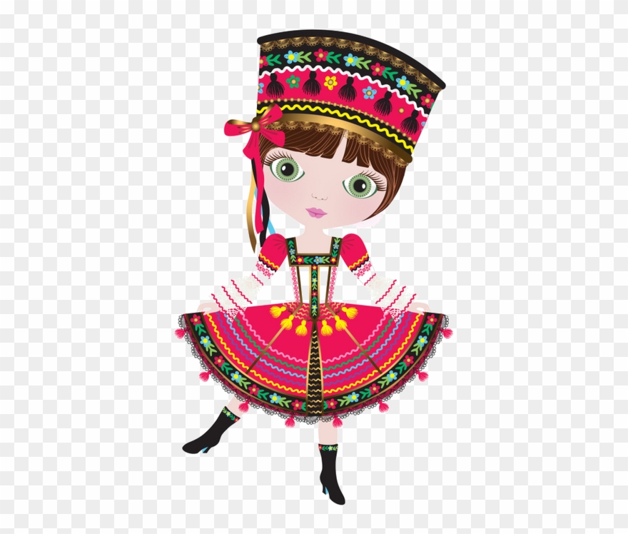 Personnages, Illustration, Individu, Personne, Gens - Traje Tipico De Rusia Clipart