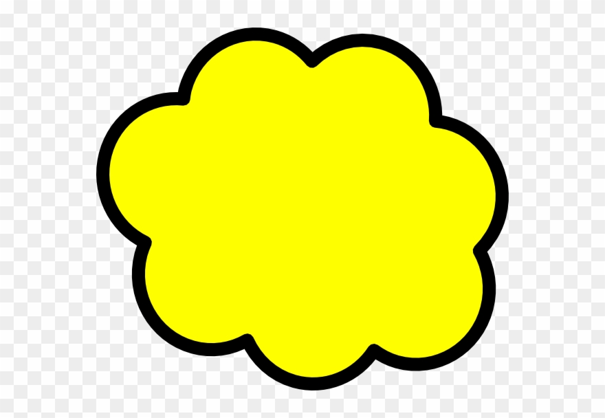 Dreams Clipart Dialogue - Yellow Bubble Text Box - Png Download