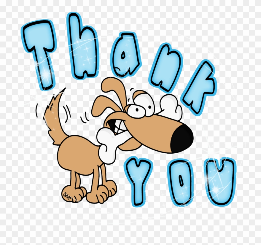 Clip Art Thank You Clip Art Funny - Thank You Dog Clipart - Png Download