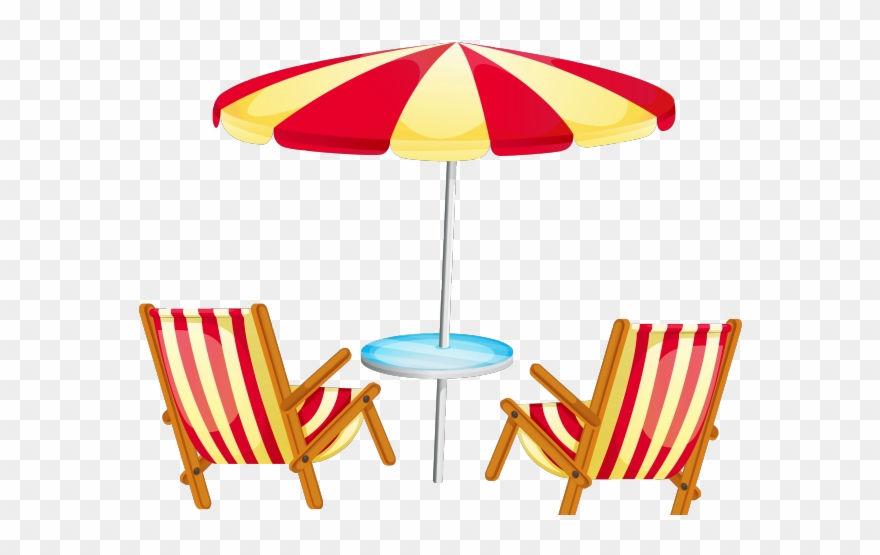 Inspirational Clipart Sun Beach - Beach Chair Clipart - Png Download