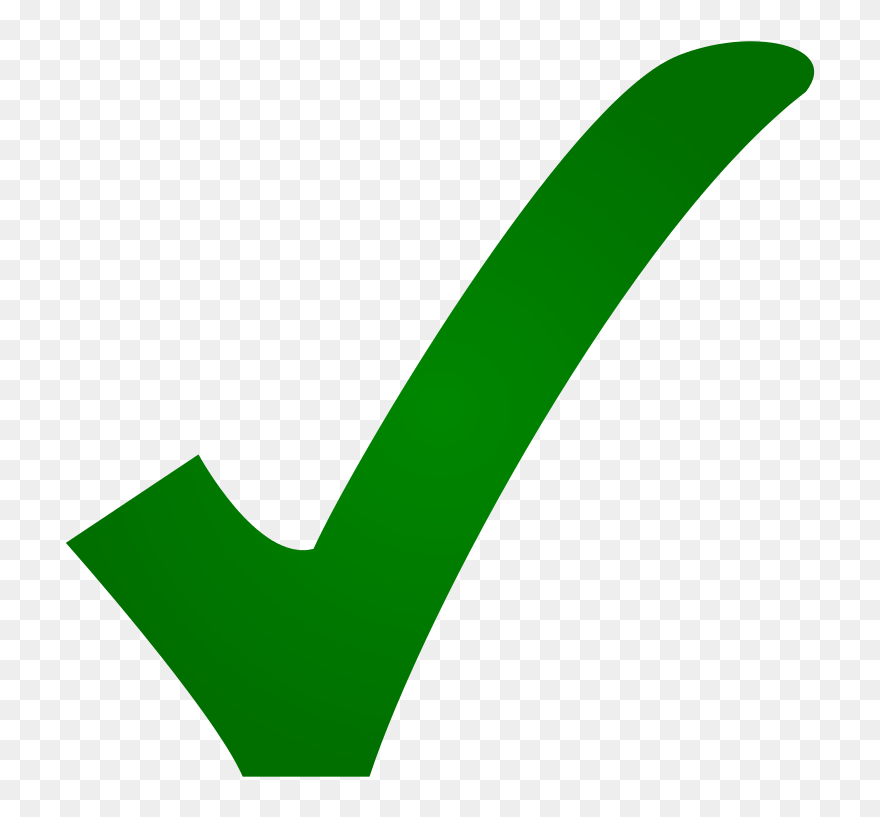 Check Clipart Bullet Point - Check Green - Png Download