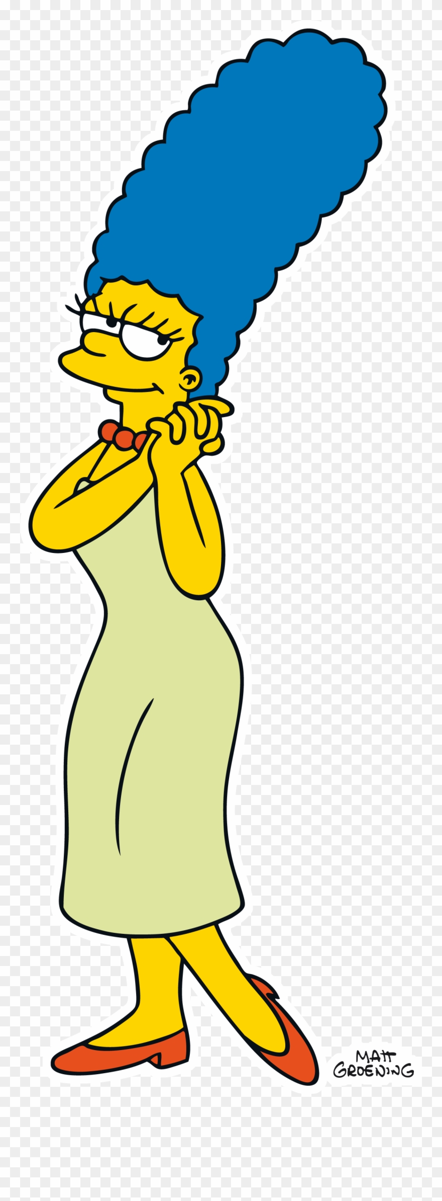 Ibu Saya Adalah Tiga Puluh Lima Tahun - Marge Simpson Png Clipart