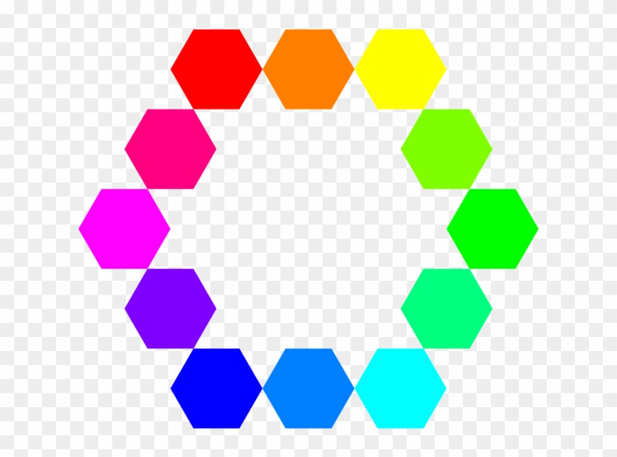 1 Point 12 Connected Hexagons Svg Clip Arts 600 X 520 - Png Download