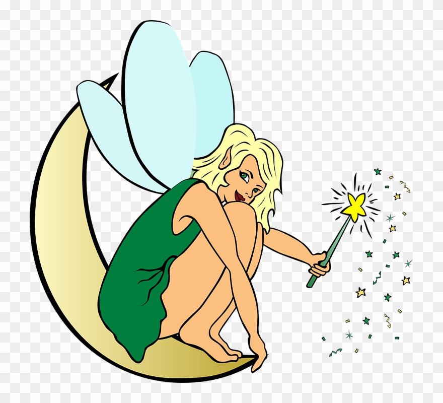 Peter Pan Clip Art - Fairy In A Transparent Background - Png Download