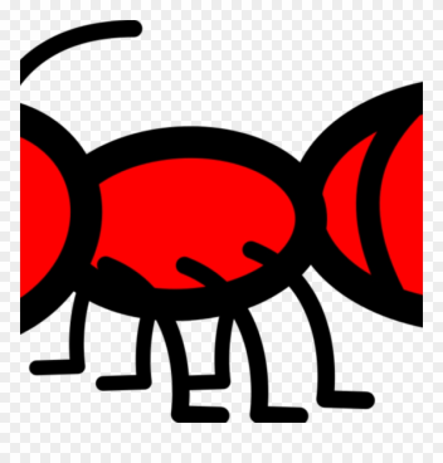 Clip Art Black And White Ant Clipart - Ant Clipart Png Transparent Png