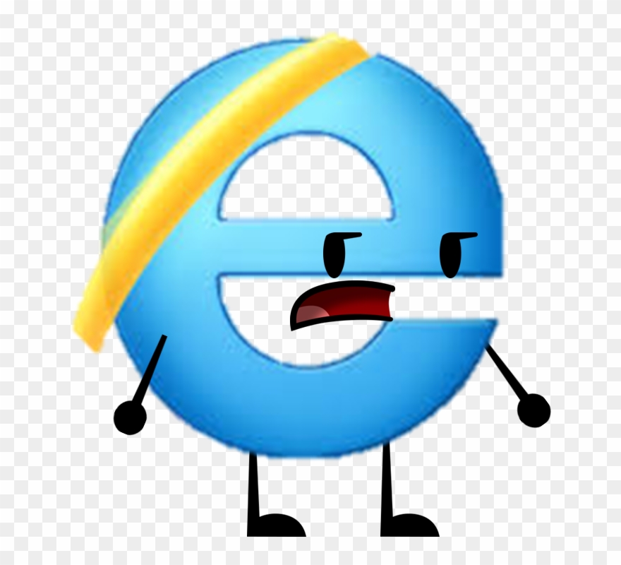 Internet Explorer - Battle For Dream Island Fan Art Clipart
