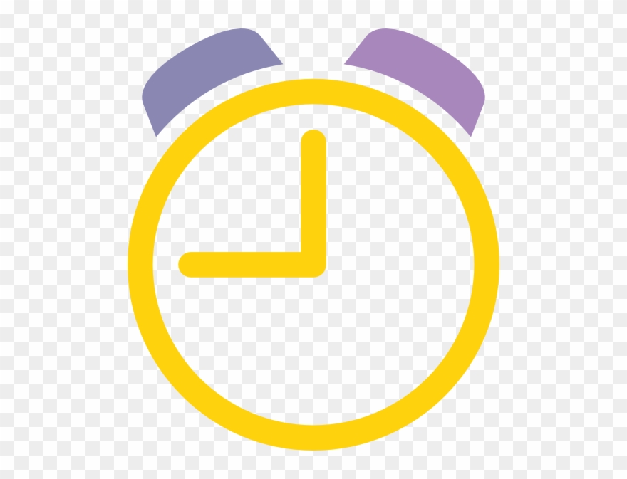 Around The World Clipart - Clock Clipart Yellow - Png Download