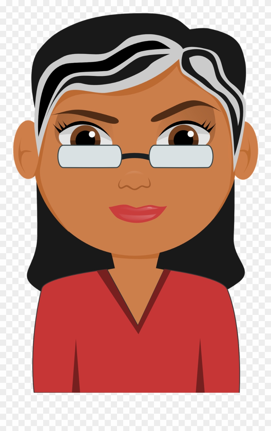 Teacher - Clip Art Teacher Face - Png Download