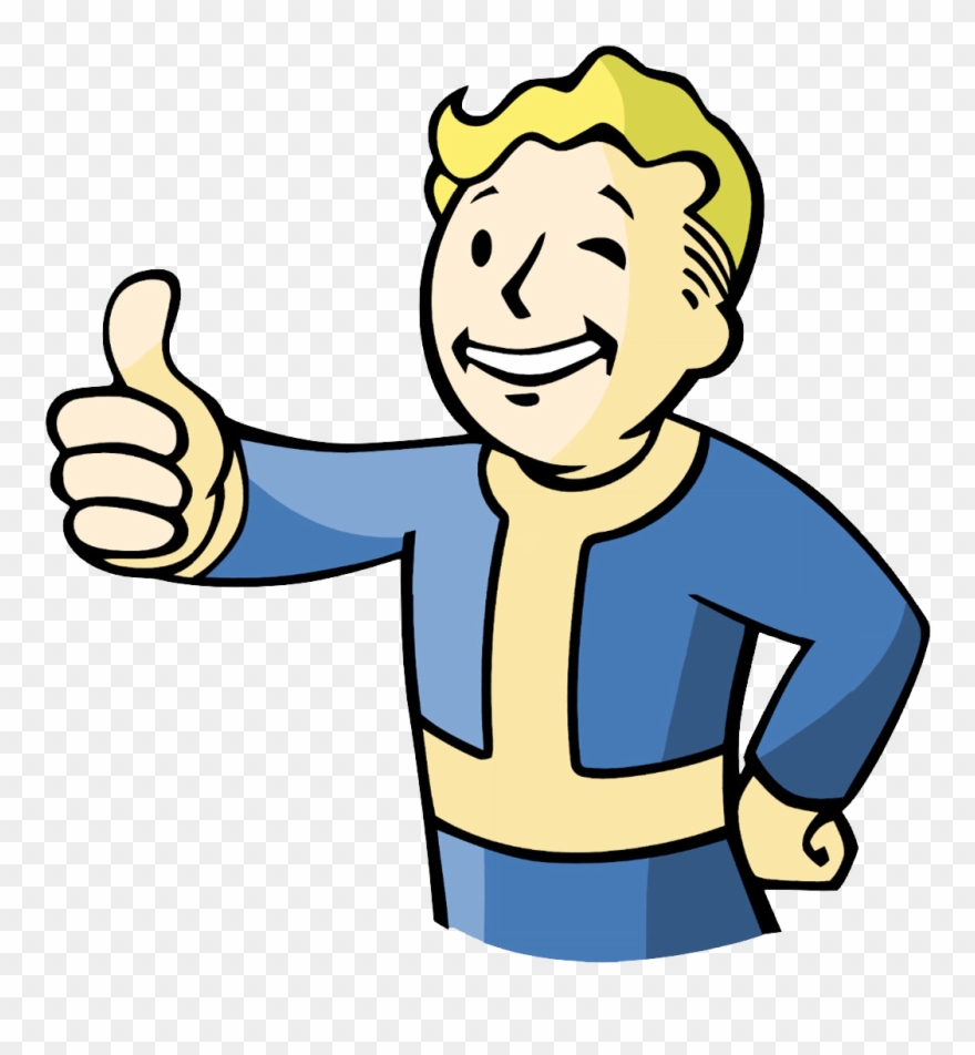 The'fallout' Mascot Is A Delightful Throwback To The - Vault Boy Clipart