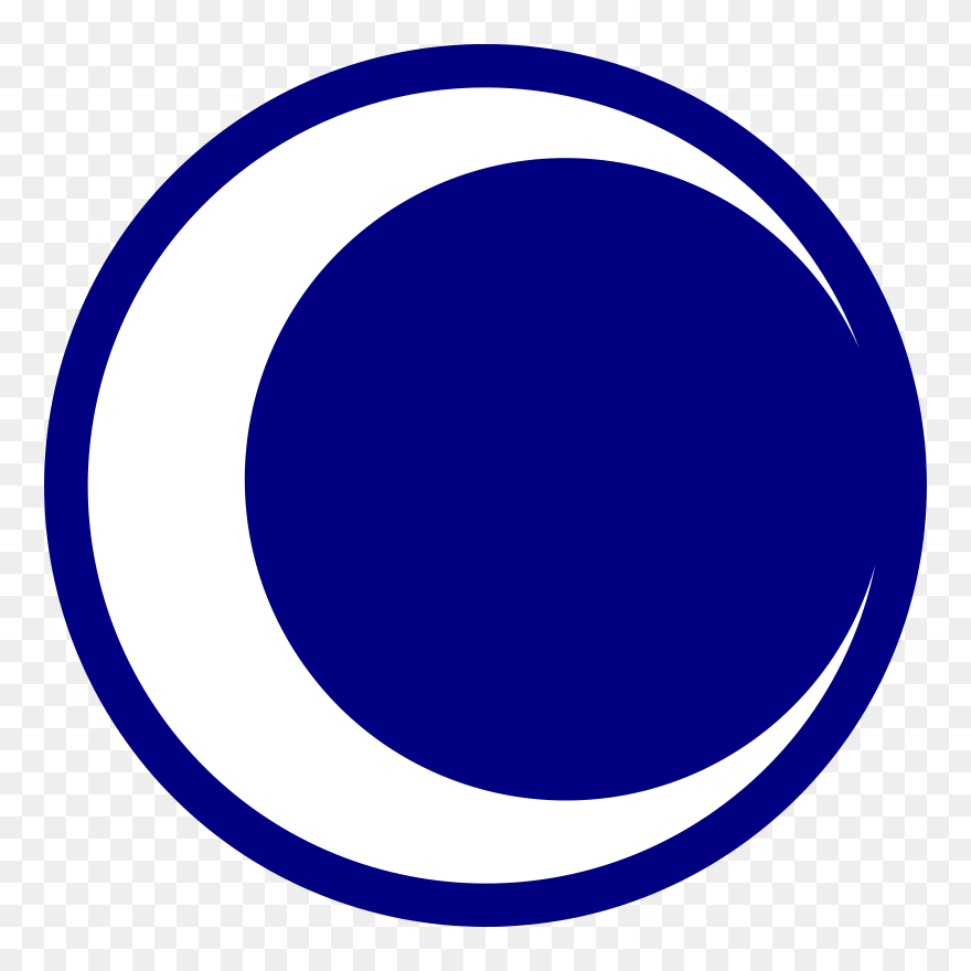 Circle Point - Moon Clipart