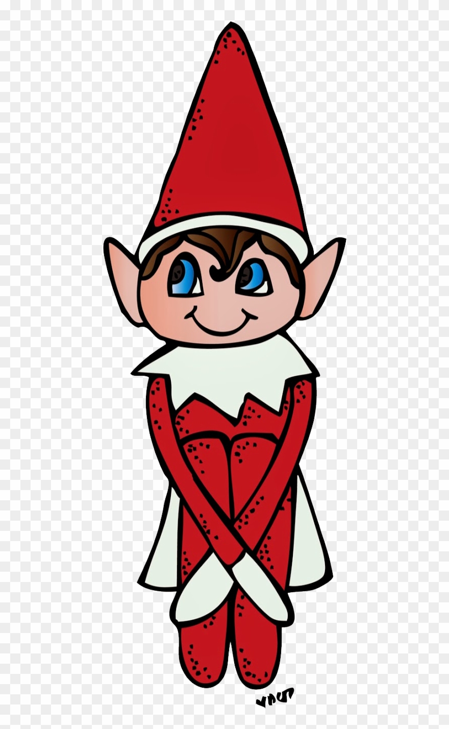Elf On A Shelf Clipart 2 The Clip Art - Elf On A Shelf Clipart - Png Download