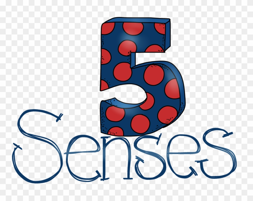 5 Senses Word Clipart