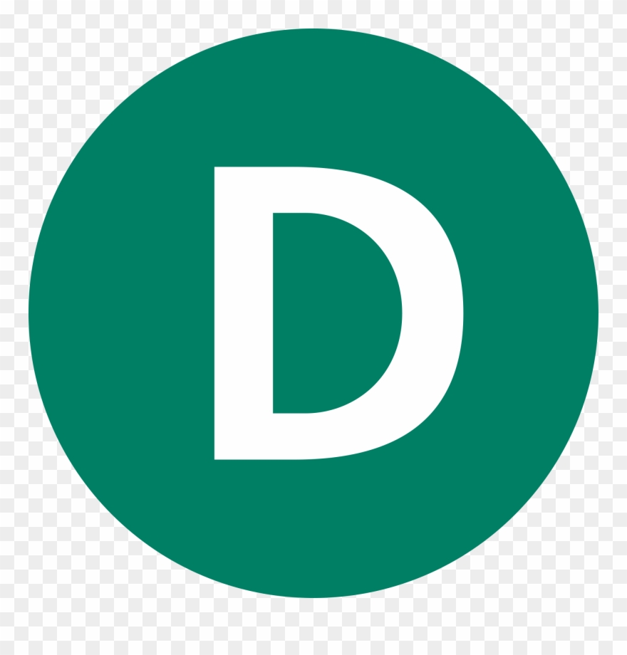 Black And White Download Bullet Svg Small - Icono Subte D Clipart