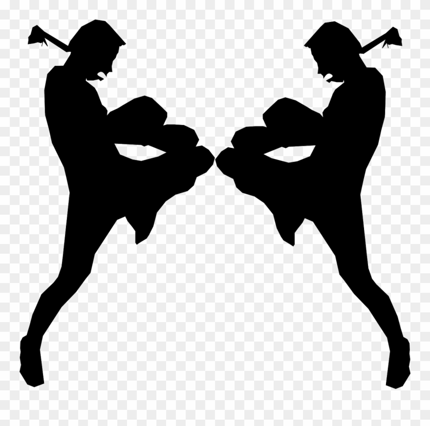 Martial Arts Is Codified Combat Skill Which Have A - Muay Thai Vector Png Clipart