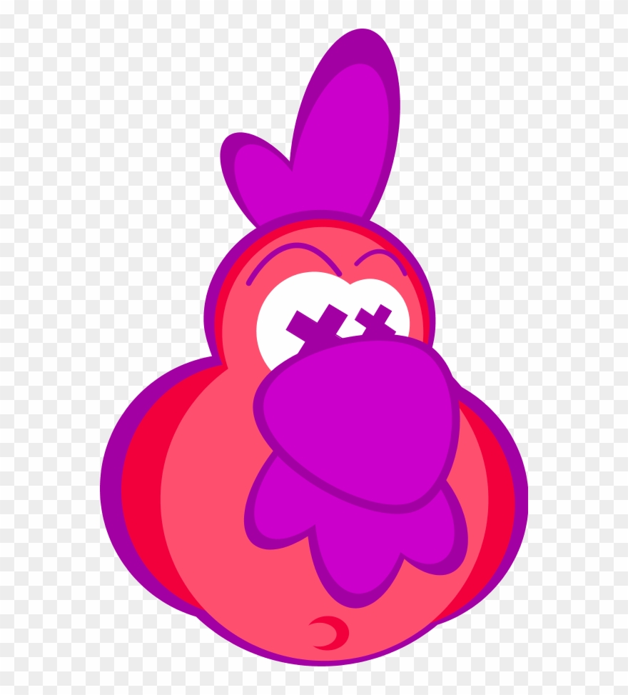Chicken Cartoon Face - Clip Art - Png Download