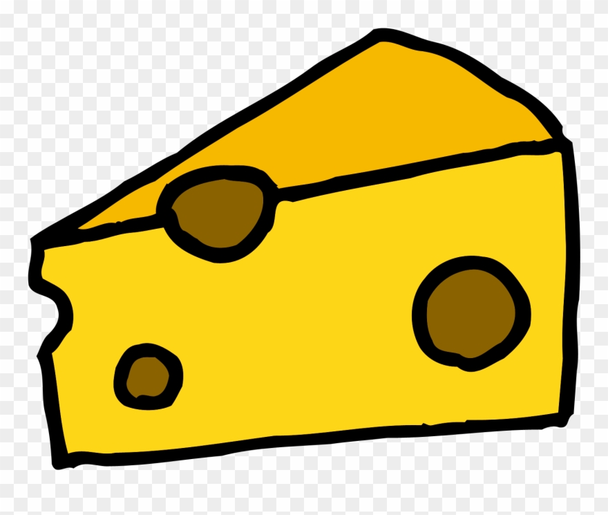 Cheese Clipart - Clipart Cheese - Block Of Cheese Cartoon - Png Download