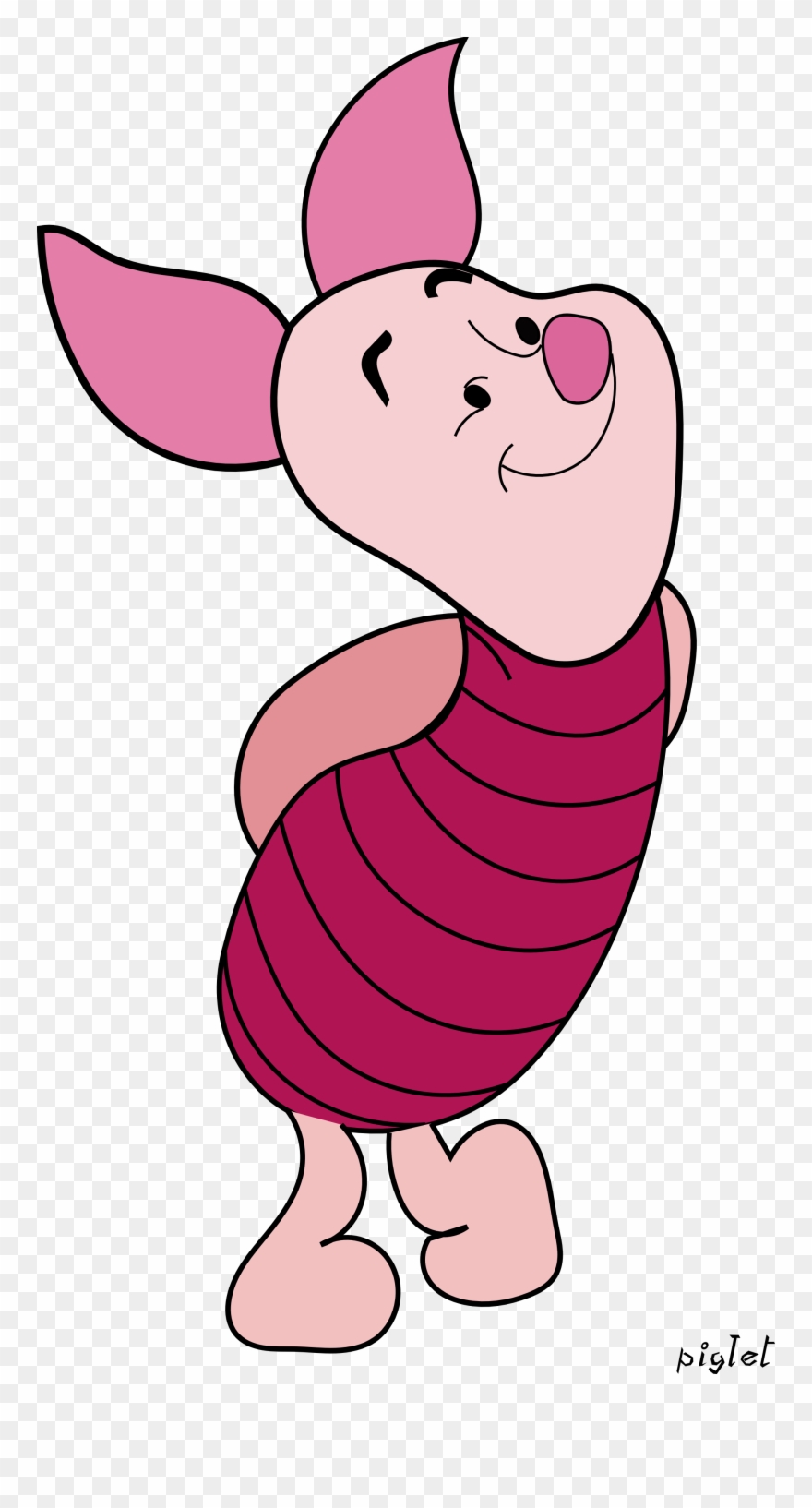 The Media - Winnie The Pooh Piglet Cartoon Clipart
