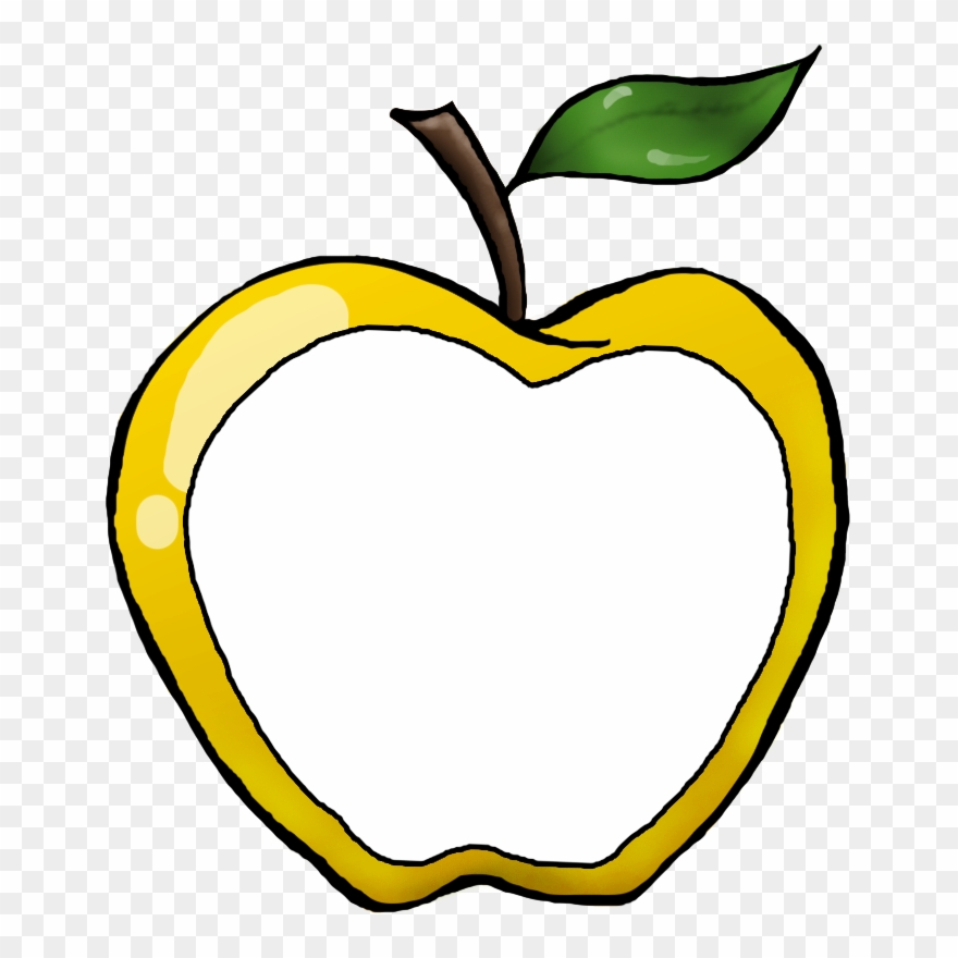 Clipart Apple Theme - Clip Art - Png Download