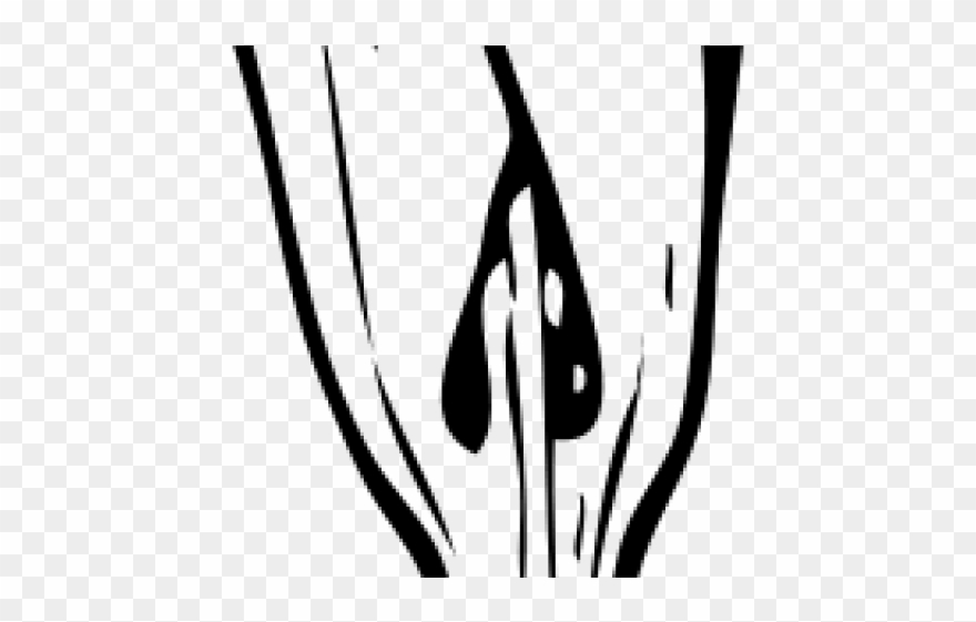 Bud Clipart Clip Art - Monochrome - Png Download