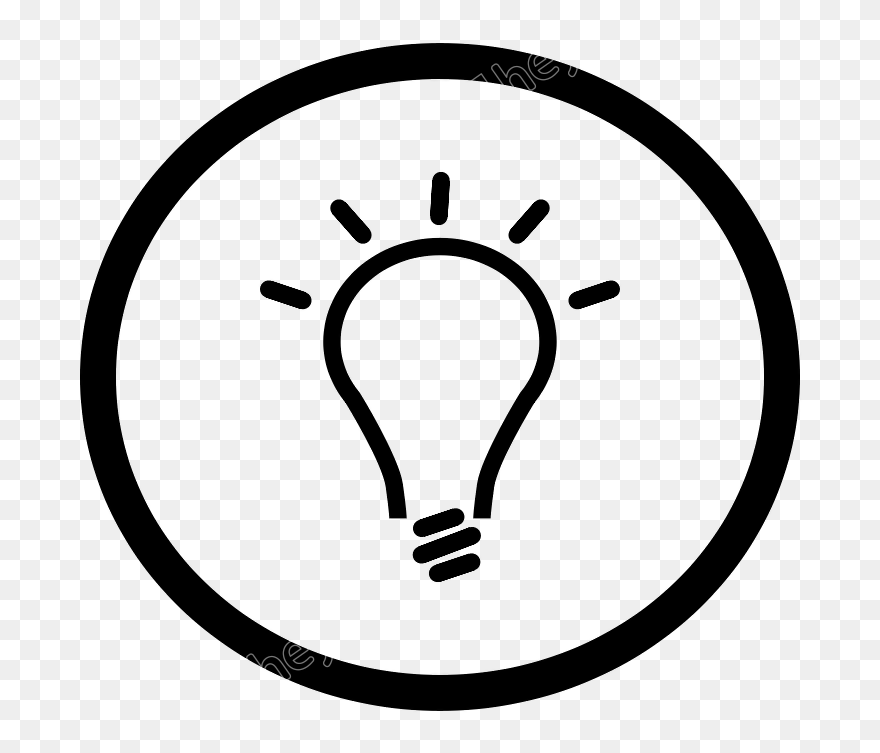 Lightbulb Idea Light Bulb Clip Art At Vector Clip Art - Angry Emoji Black And White - Png Download