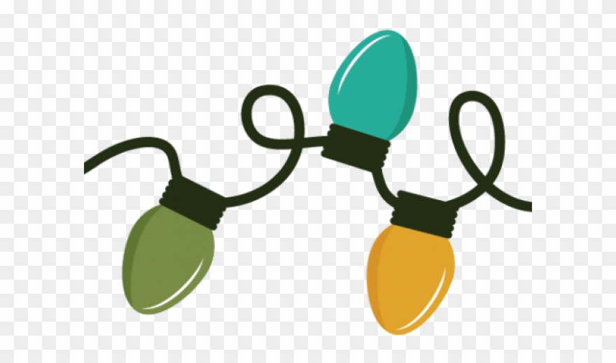 Christmas Lights Clipart Cute - Christmas Lights Png Transparent