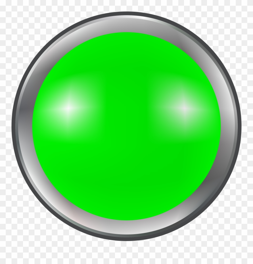 Light Green Computer Icons Color Circle - Green Light Icon Png Clipart
