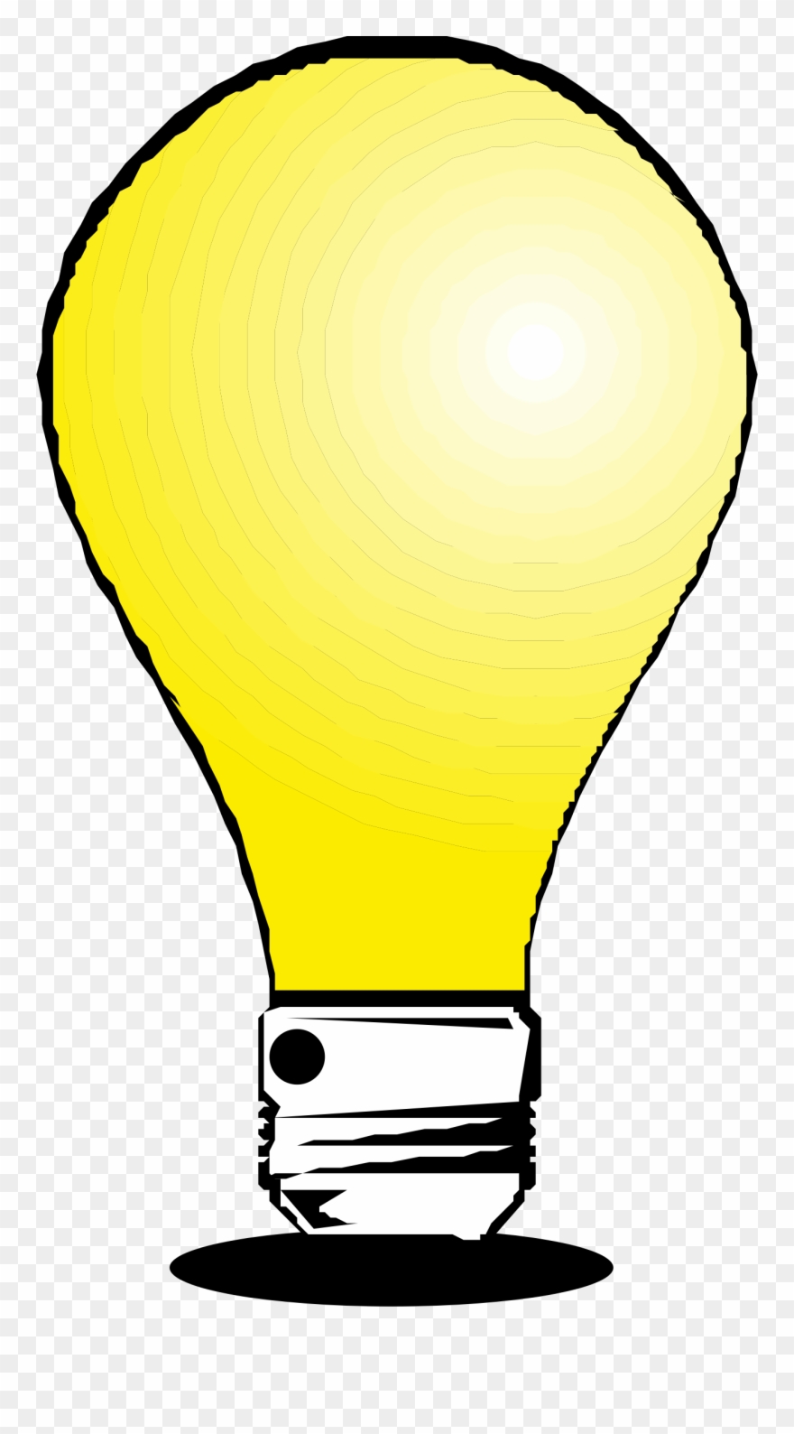Big Image - Led Light Bulb Clip Art - Png Download