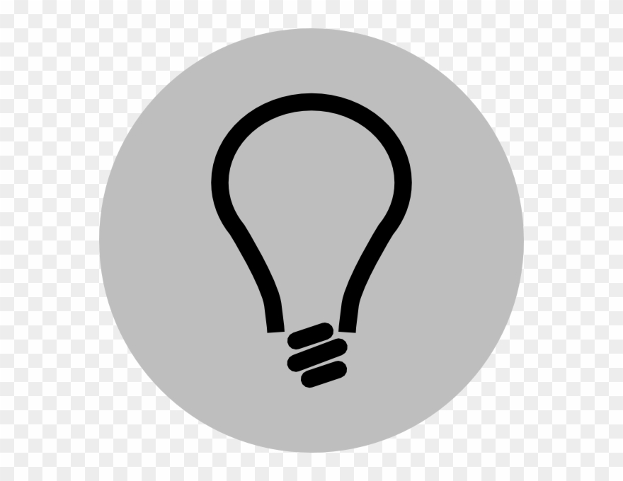 Lamp Bulb Vector Clipart