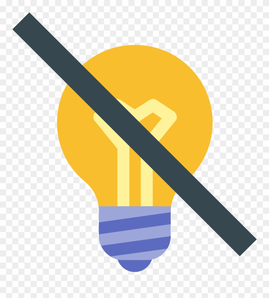 No Idea Icon - Vector Graphics Clipart