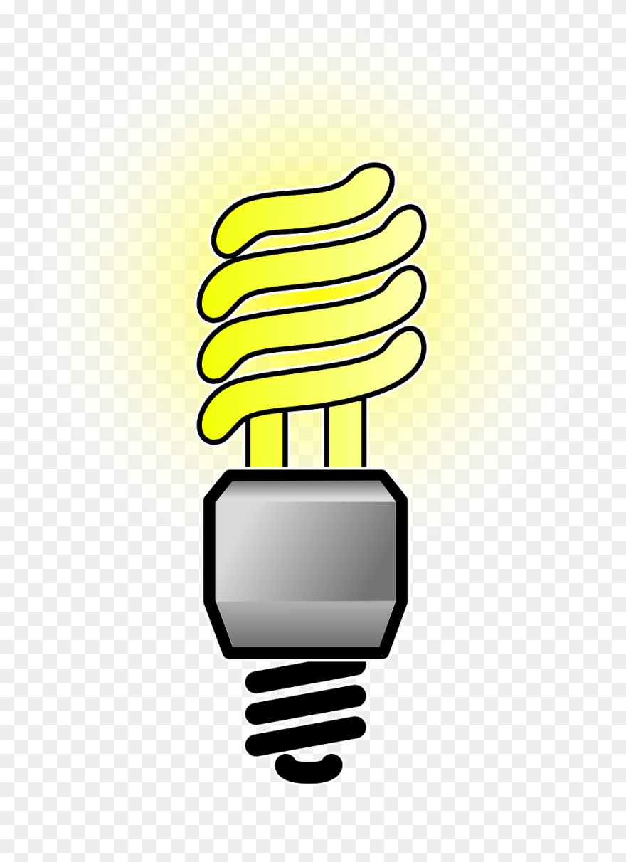 Medium Image - Led Light Bulb Clip Art - Png Download