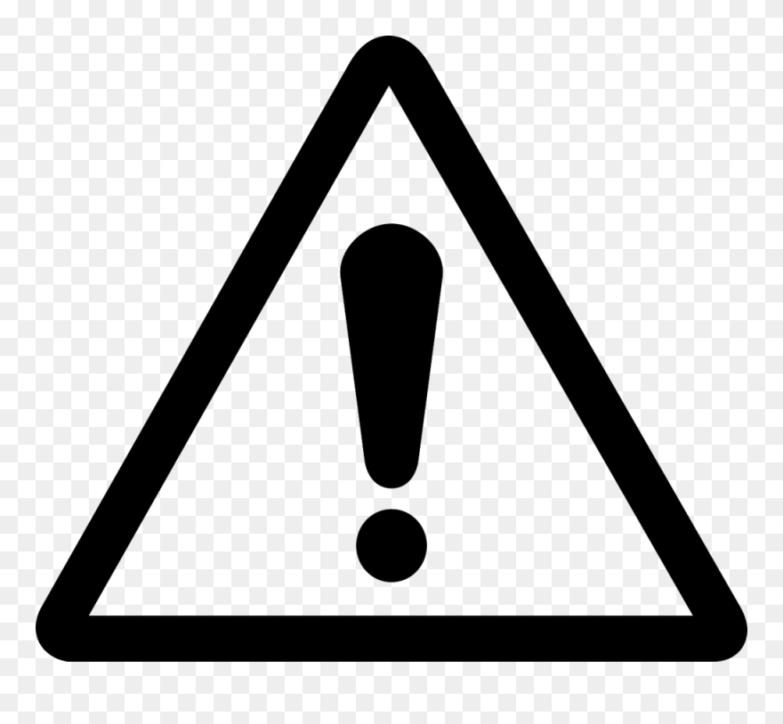 You You Don't Know $^ - Attention Sign Black And White Clipart