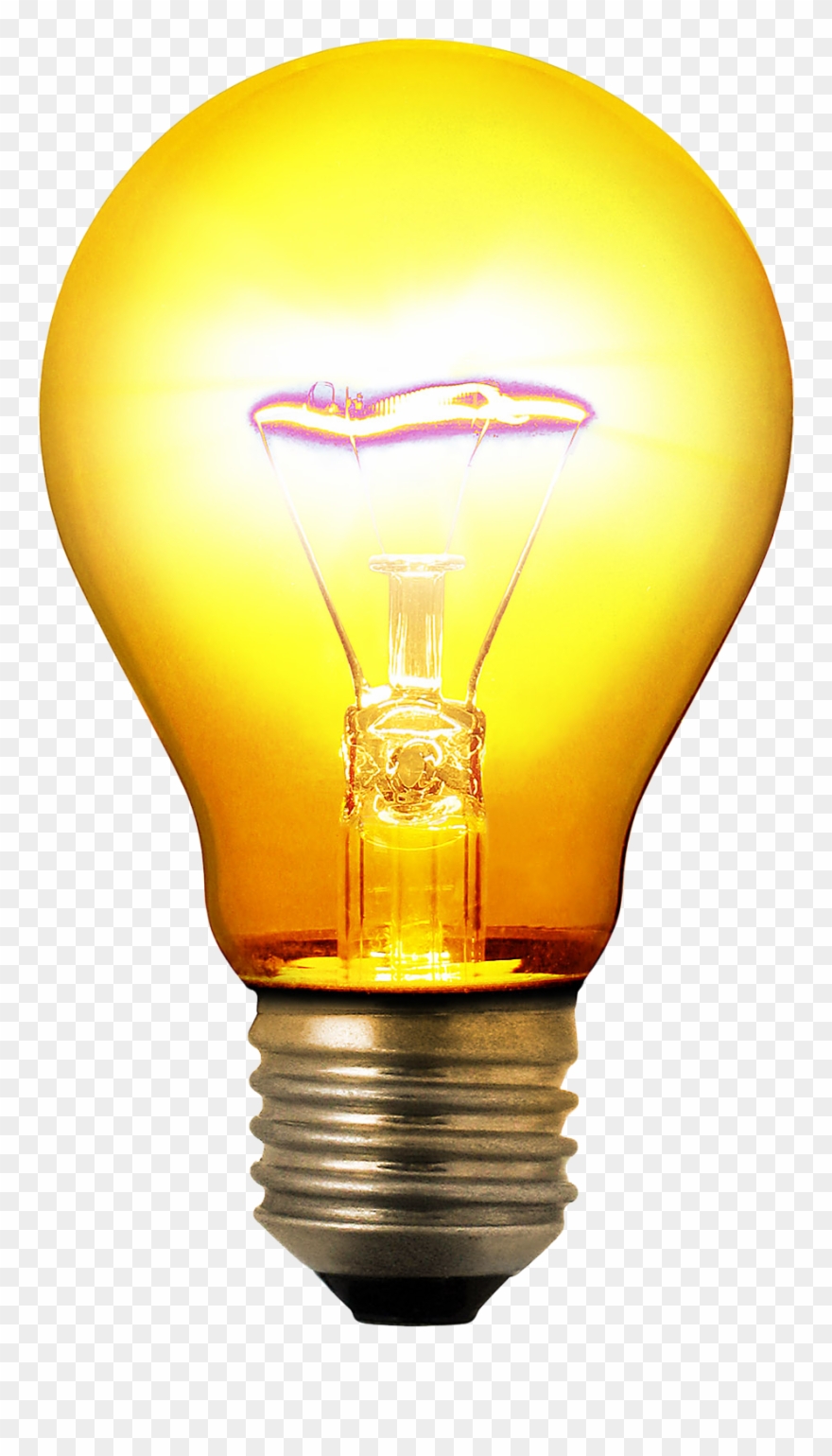 Light Bulb Transparent Background Clipart