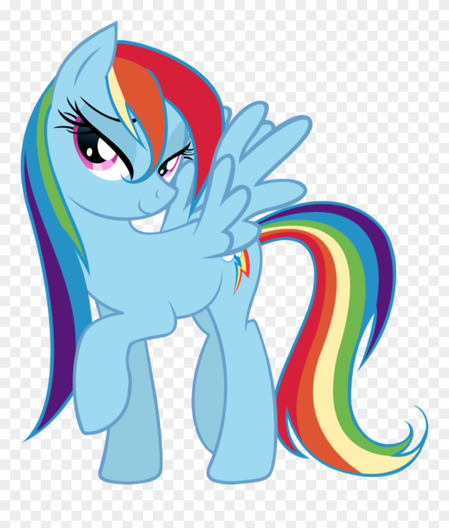 Rainbow Dash The Everything Wiki Fandom Powered - My Little Pony Azul Clipart