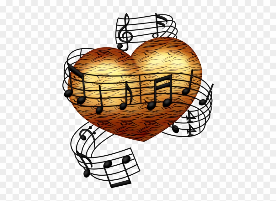 Treble Clef Heart, I Miss You Like, Heart Wallpaper, - Music Clipart