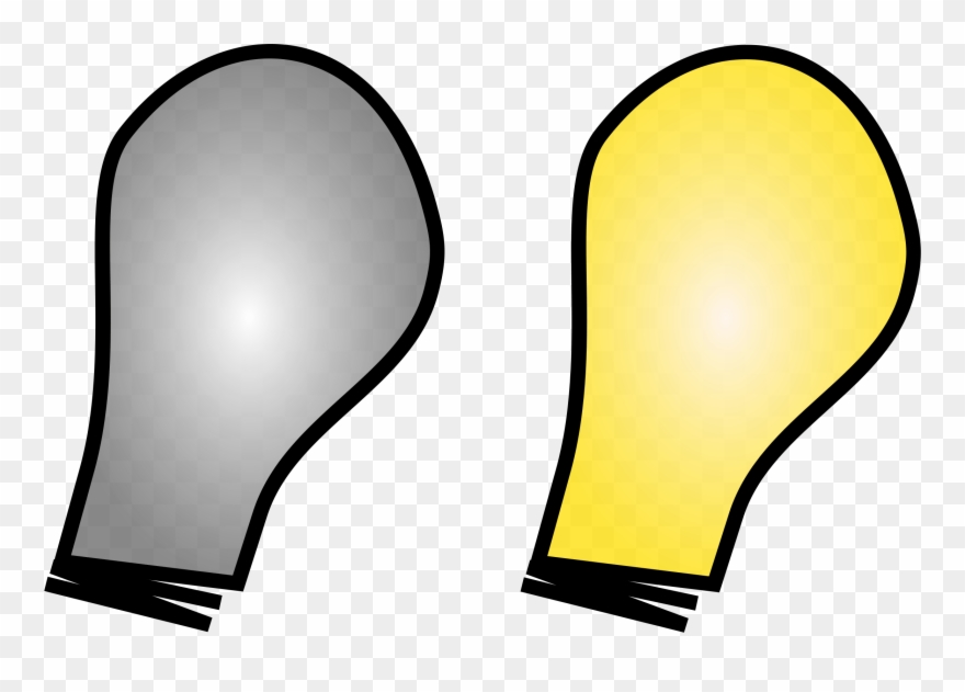 All Photo Png Clipart - Light Bulb Off And On Png Transparent Png