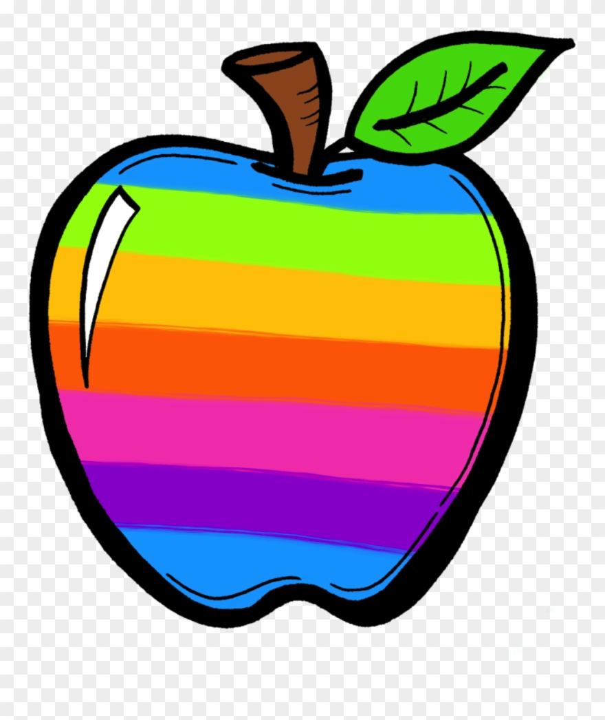 My Last Newbie Set Is A Crayon Color Doodle Set That - Different Color Of Apples Clip Art - Png Download