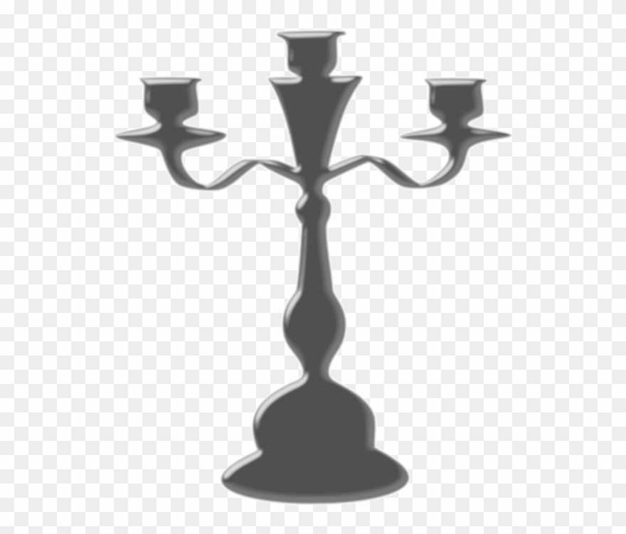Light Fixture Candlestick Candelabra Computer Icons - Candelabra Clip Art - Png Download