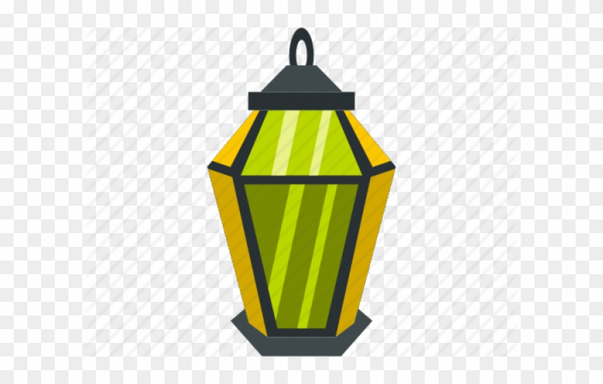 Lamp Clipart Petromax - Logo Flat Islamic - Png Download