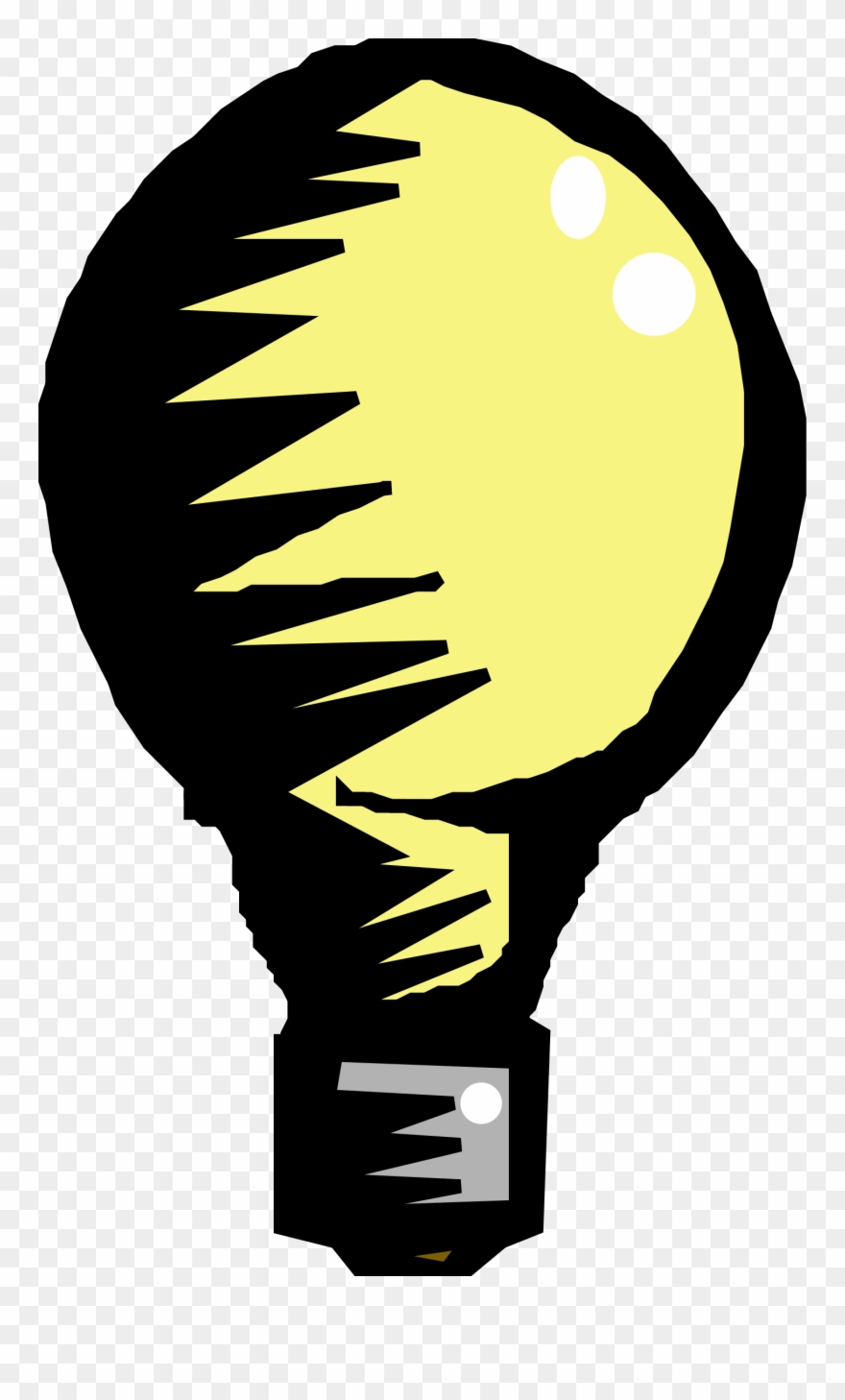 Big Image - Light Bulb Clip Art - Png Download